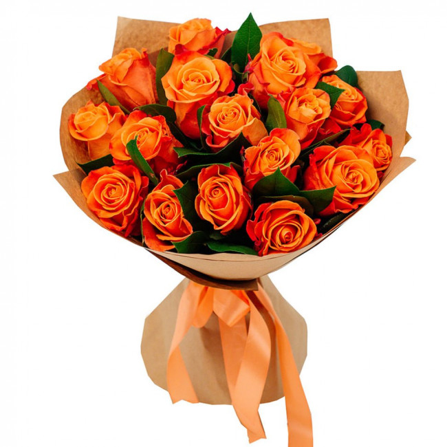 Букет цветов "Яркий огонь" Букет цветов "Яркий огонь"