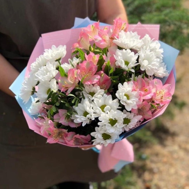 Букет цветов "Всплеск эмоций"